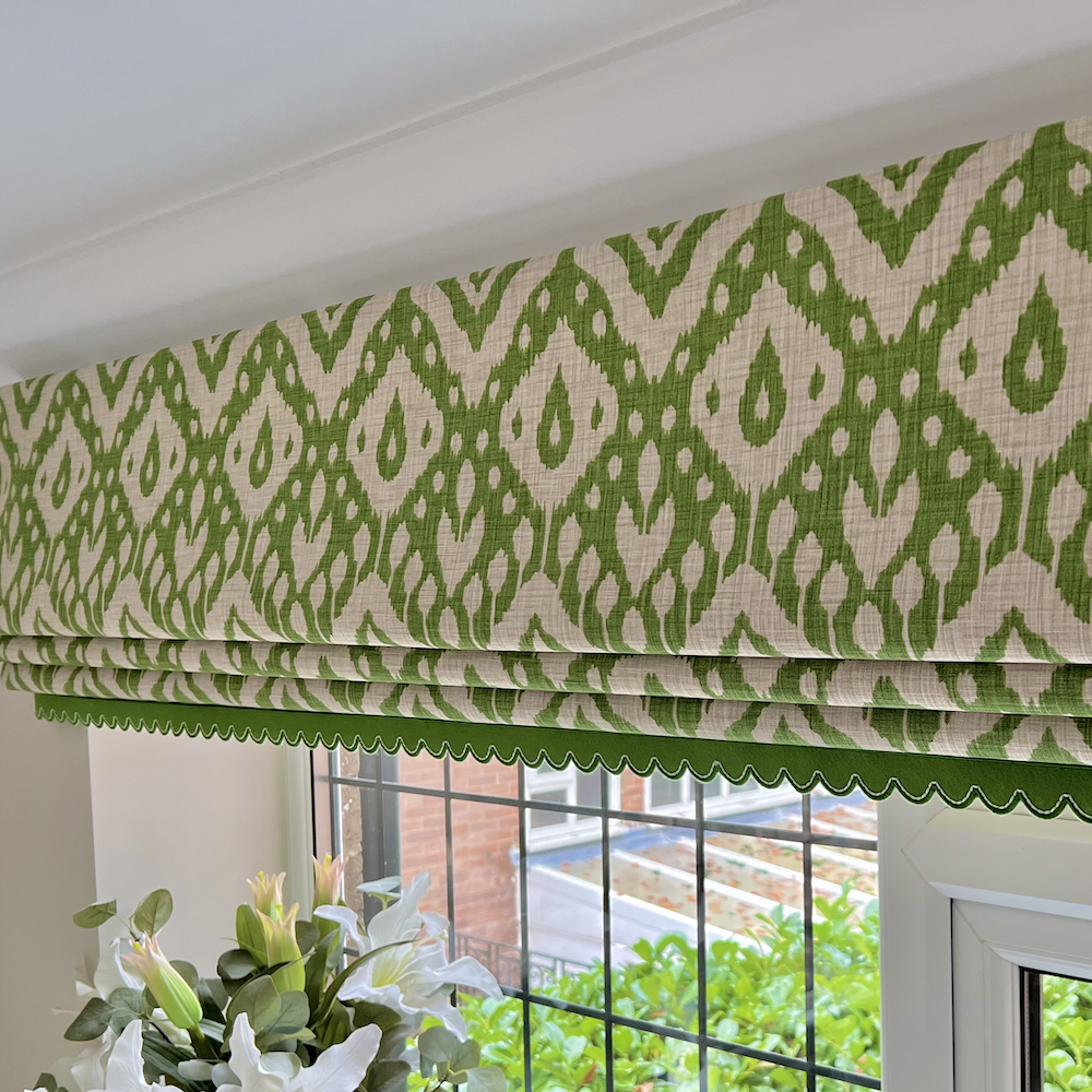 Roman Blinds - Hand-Made or Machine Made? Bonded Interlining or ...